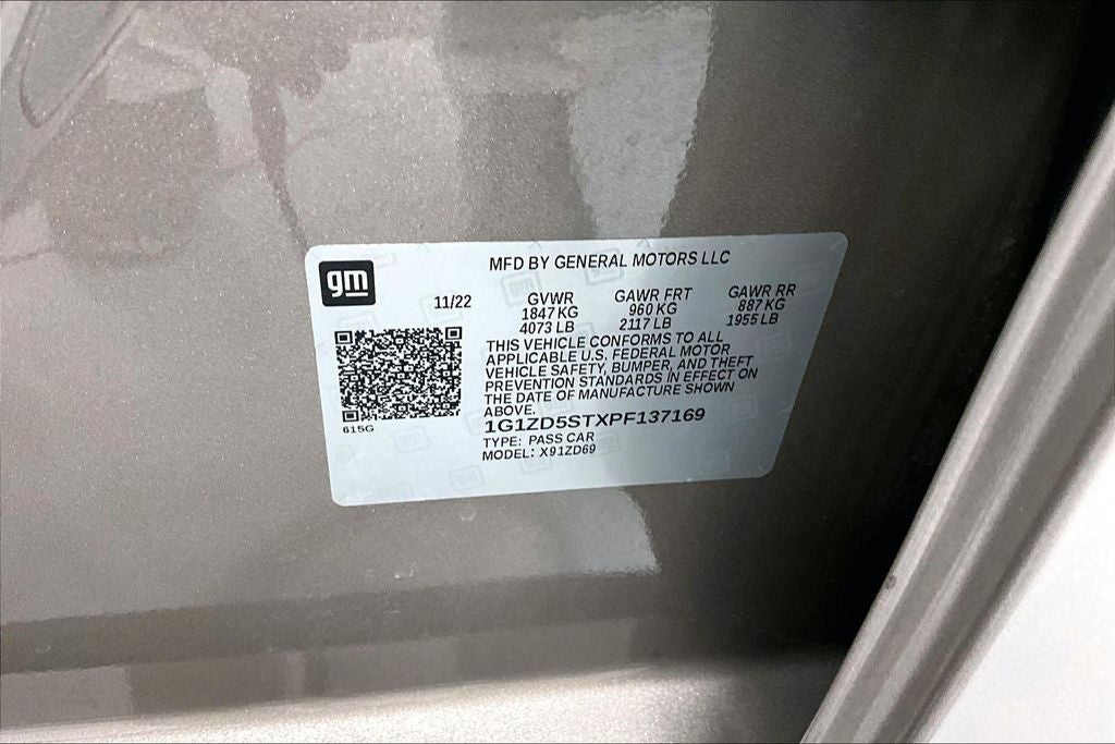 2023 Chevrolet Malibu LT 1LT