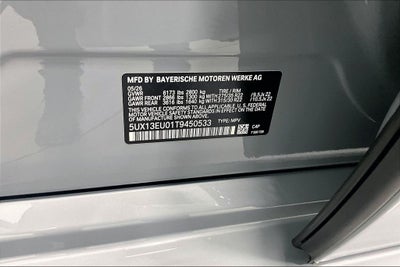 2026 BMW X5 sDrive40i
