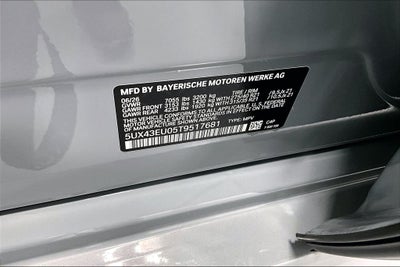 2026 BMW X5 xDrive50e