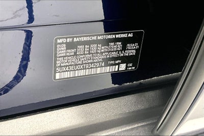 2026 BMW X5 xDrive50e