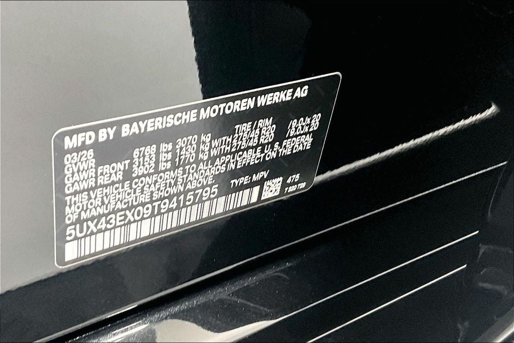 2026 BMW X6 M60i