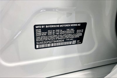 2026 BMW X3 30 xDrive