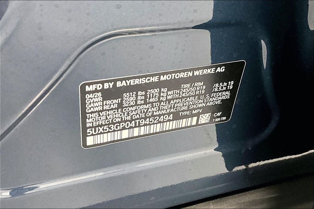2026 BMW X3 30 xDrive
