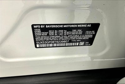 2026 BMW X3 30 xDrive