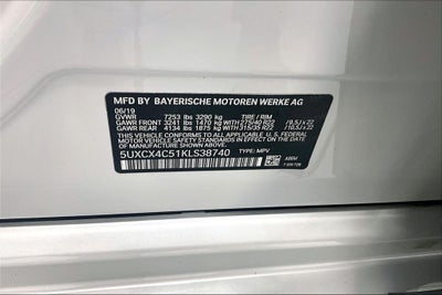 2019 BMW X7 xDrive50i