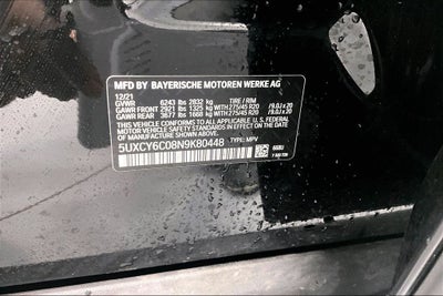 2022 BMW X6 xDrive40i