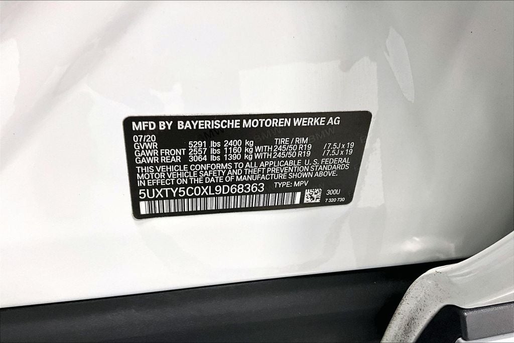 2020 BMW X3 xDrive30i
