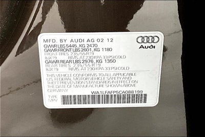 2012 Audi Q5 2.0T Premium quattro