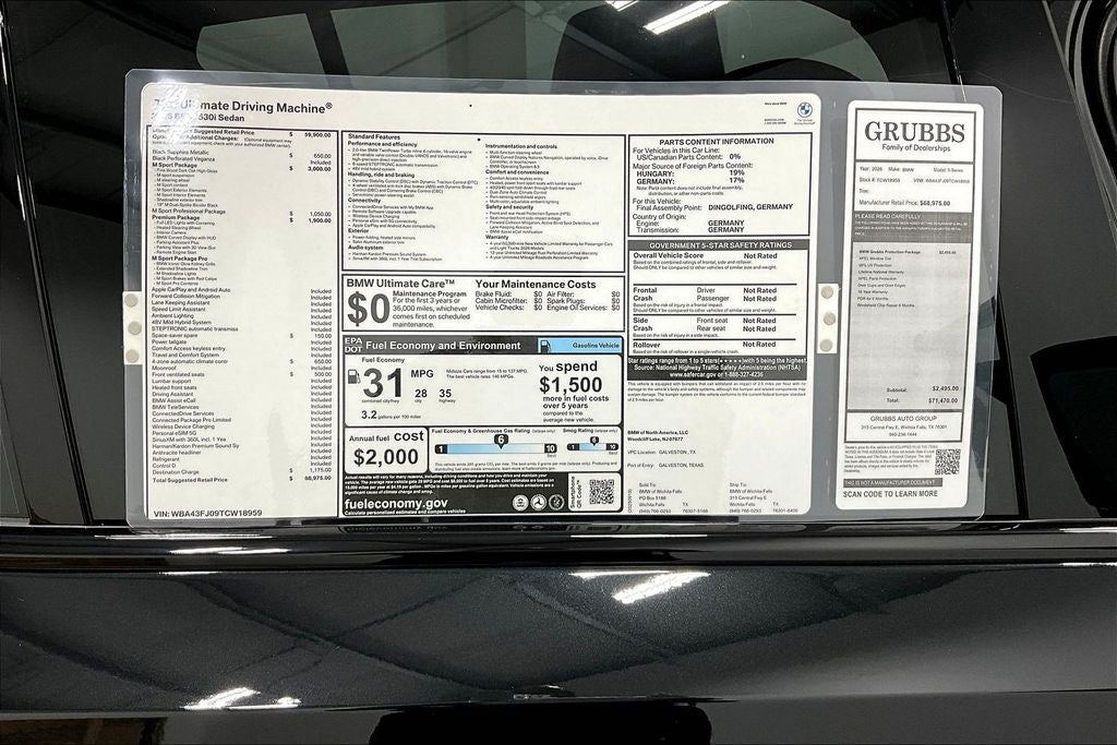 2026 BMW 5 Series 530i