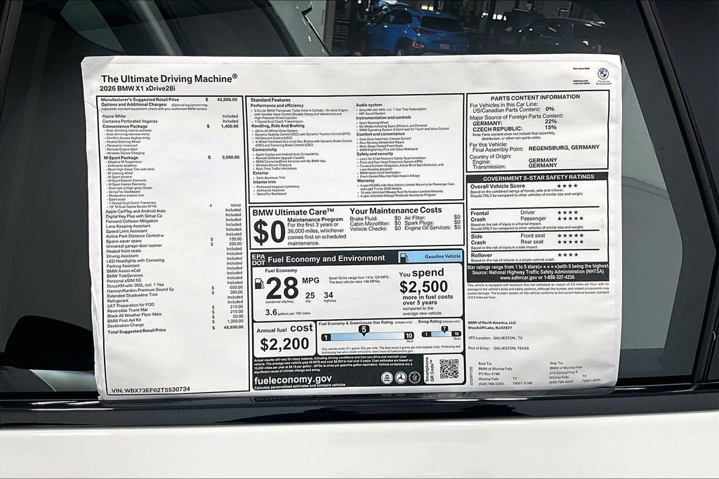 2026 BMW X1 xDrive28i