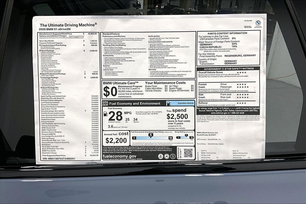 2026 BMW X1 xDrive28i