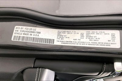 2022 Jeep Grand Cherokee Overland