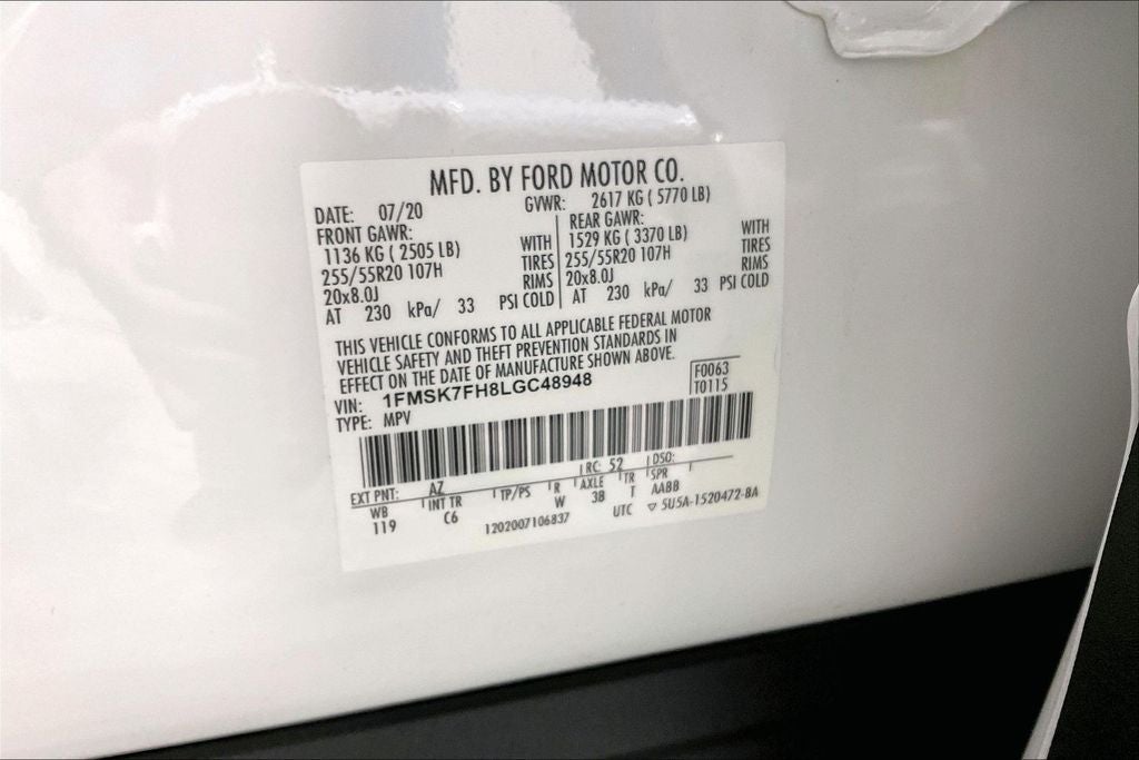 2020 Ford Explorer Limited