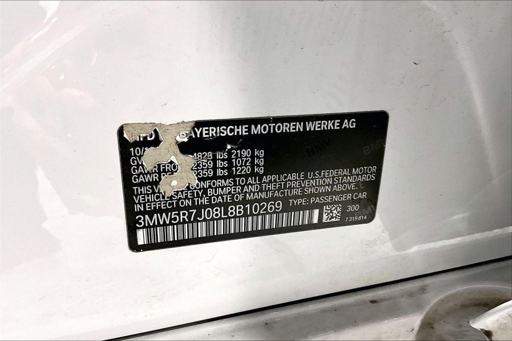 2020 BMW 3 Series 330i xDrive