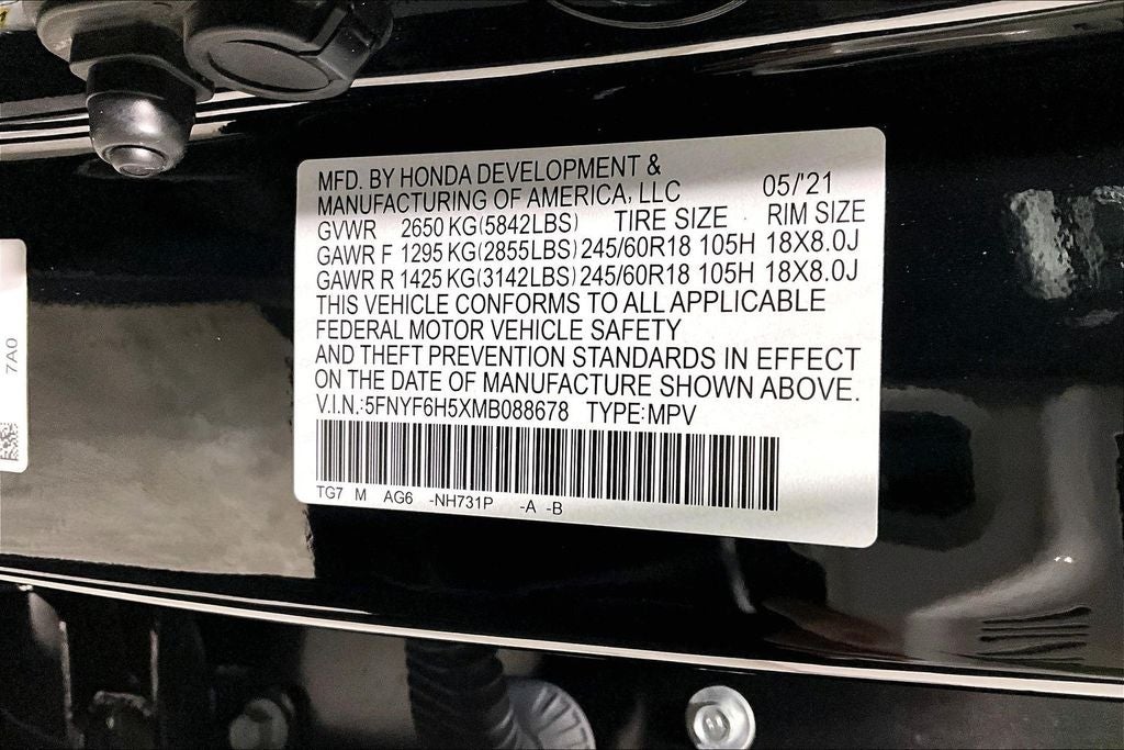 2021 Honda Pilot EX-L