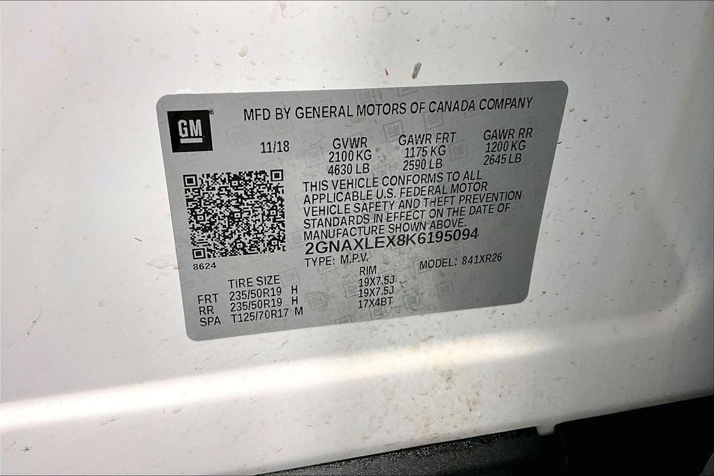 2019 Chevrolet Equinox LT