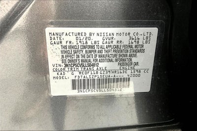 2020 Nissan Kicks SV