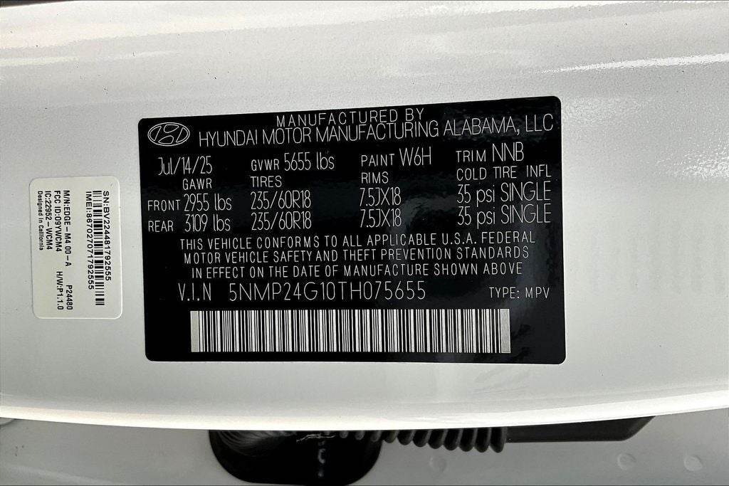 2026 Hyundai Santa Fe Hybrid SEL