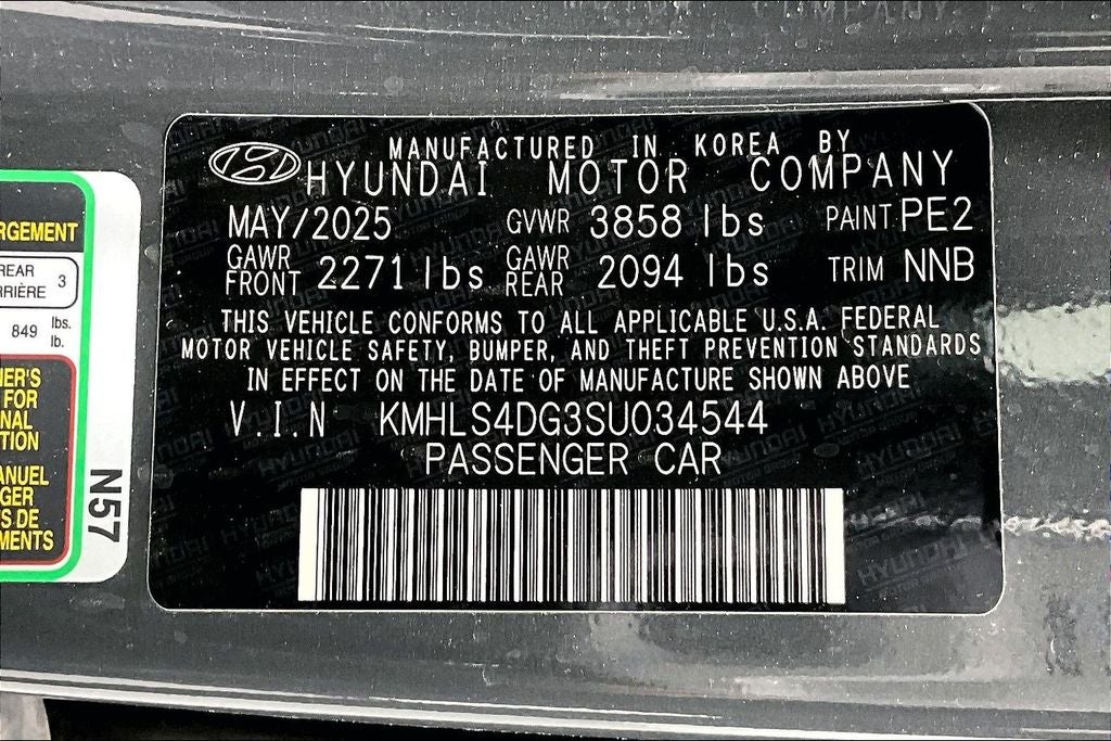 2025 Hyundai Elantra SEL Convenience