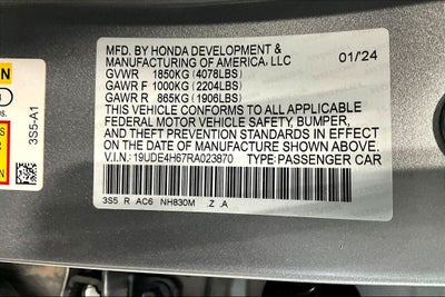 2024 Acura Integra A-Spec Tech Package