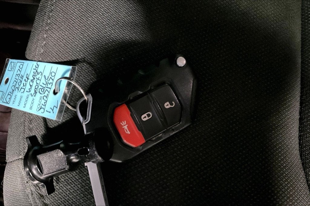 2018 Jeep Wrangler Sport S 4x4