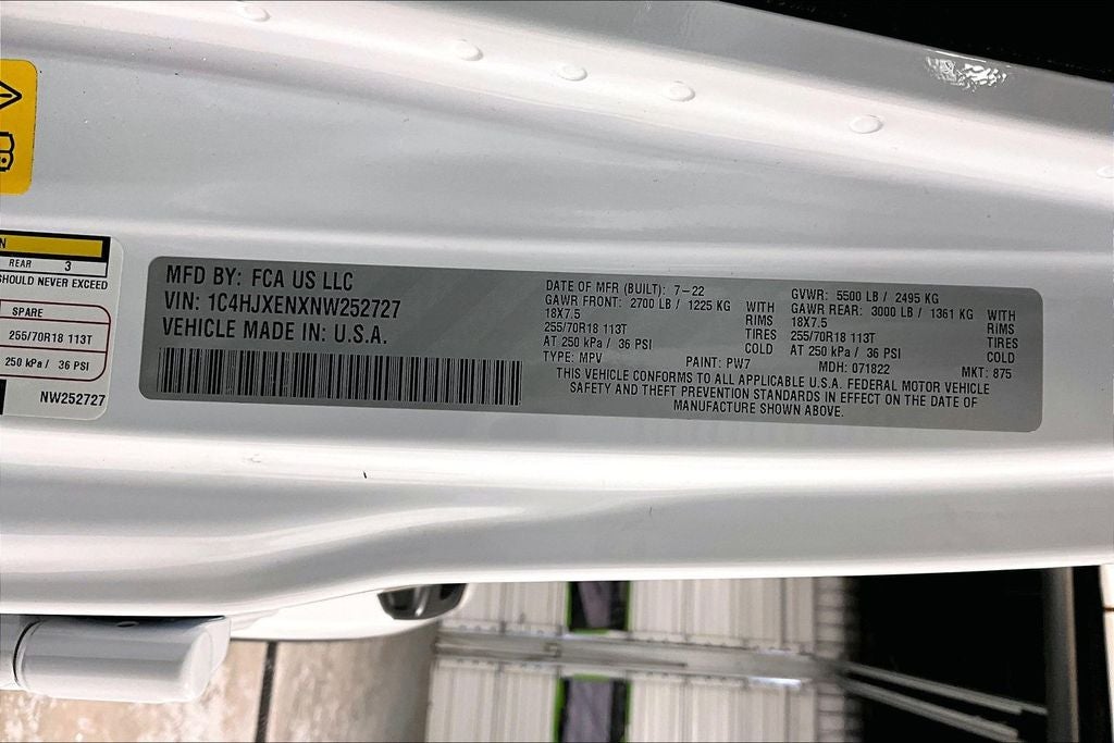 2022 Jeep Wrangler Unlimited Sahara 4x4