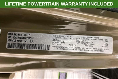 2020 Jeep Gladiator Mojave 4x4