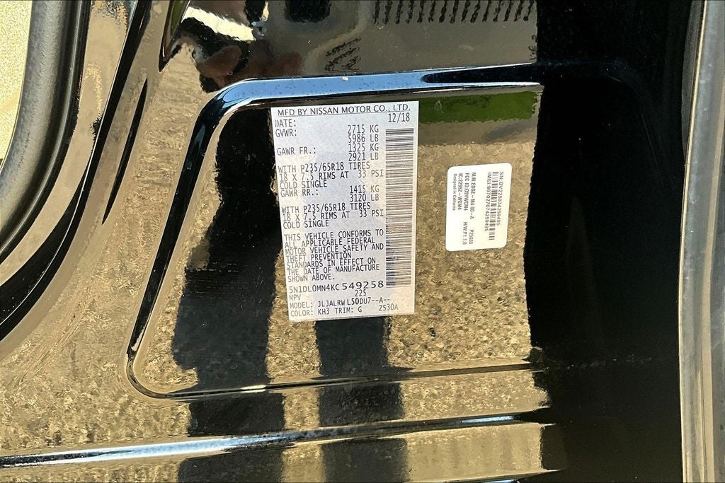 2019 INFINITI QX60 LUXE