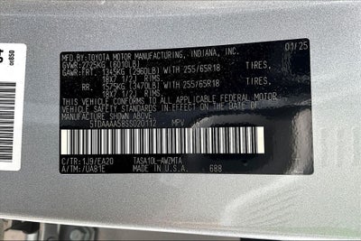 2025 Toyota Grand Highlander XLE