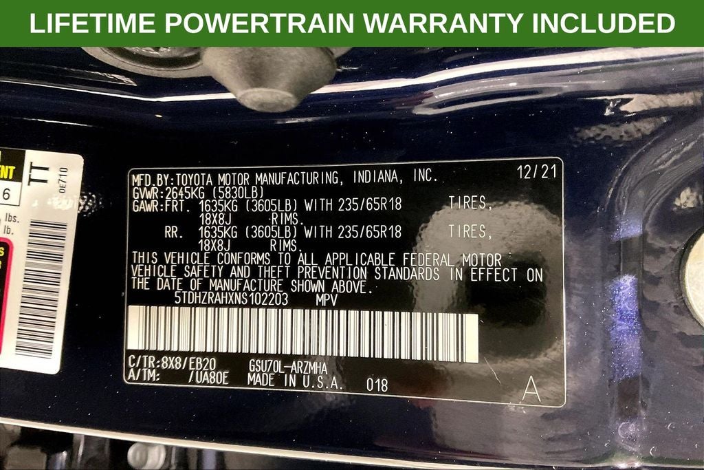 2022 Toyota Highlander XLE