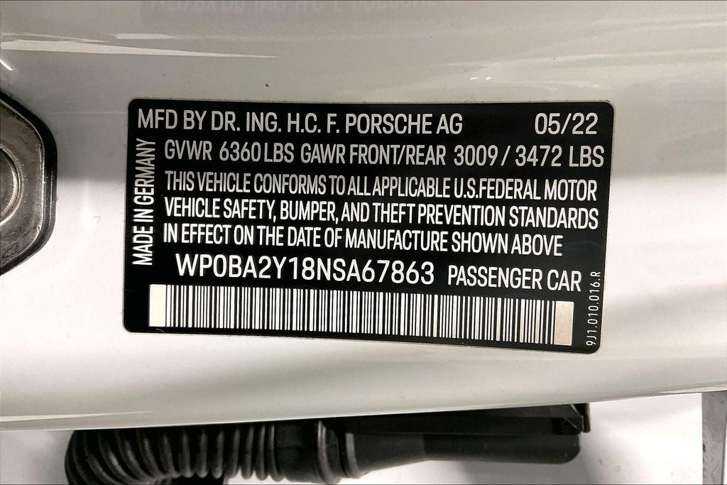 2022 Porsche Taycan Cross Turismo 4