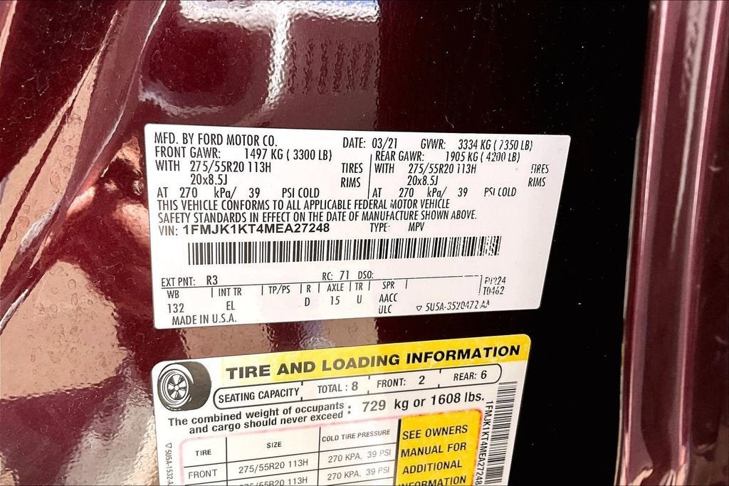 2021 Ford Expedition Limited MAX