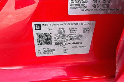 2020 Chevrolet Silverado 1500 LT Trail Boss