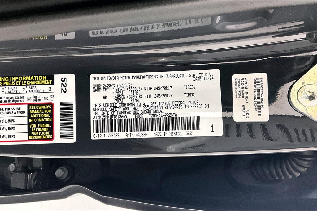 2024 Toyota Tacoma SR