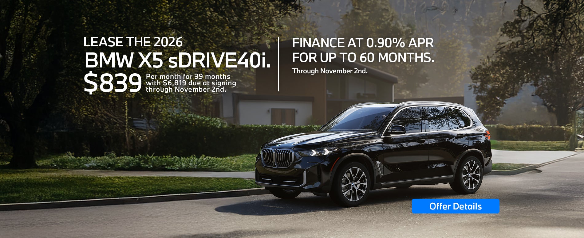 X5 October